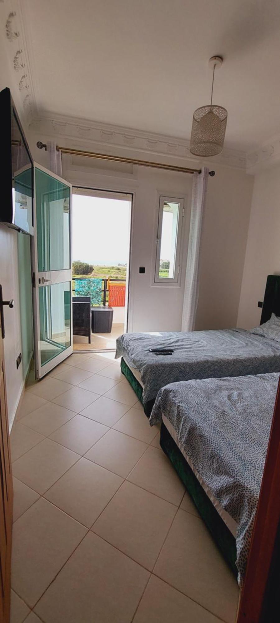 Appartement Avec Piscines, Vue Sur Mer Et Acces A La Plage A Achakar Hill, Tanger. Luaran gambar
