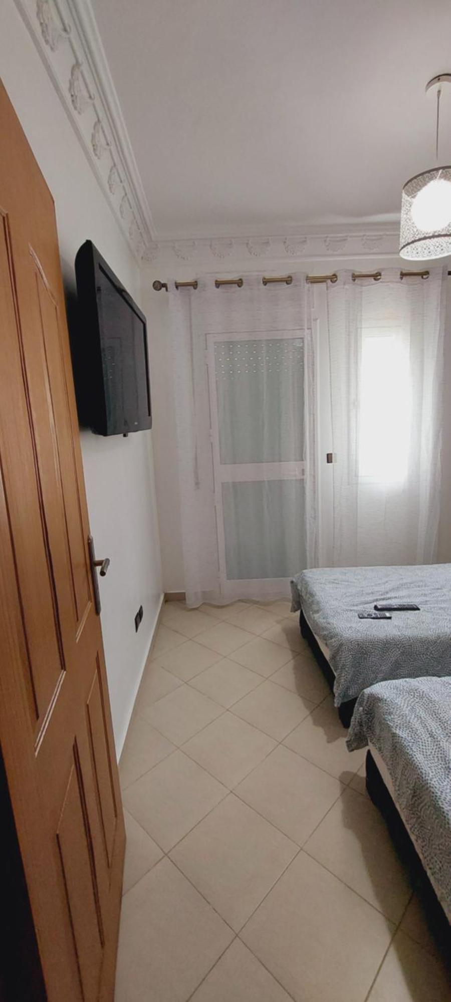 Appartement Avec Piscines, Vue Sur Mer Et Acces A La Plage A Achakar Hill, Tanger. Luaran gambar